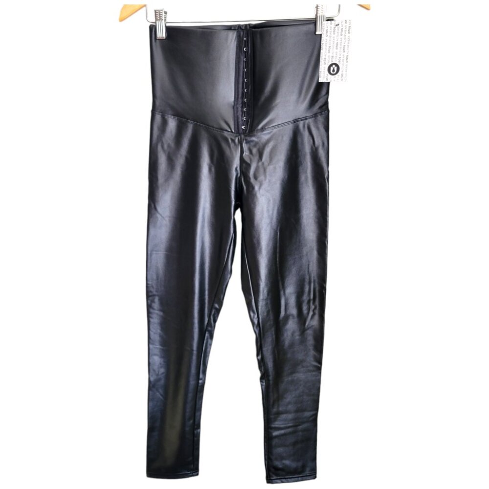 High-Waisted Black Leggings